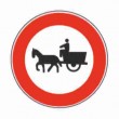 61 - Divieto di transito ai veicoli a trazione animale